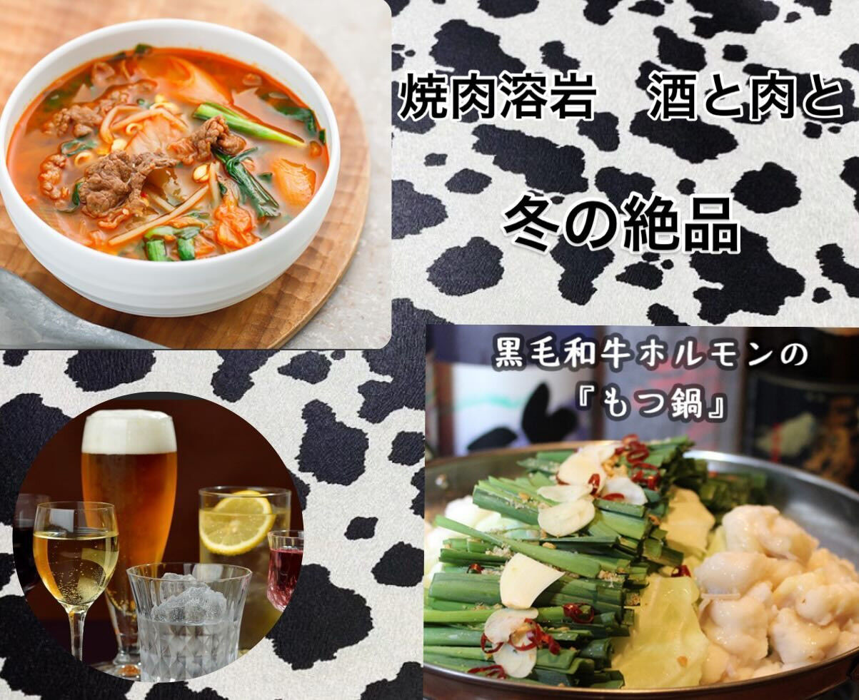 焼肉溶岩　酒と肉と　久米川